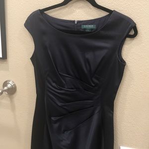 Closet Clearance! Classy Ralph Lauren Navy Dress. New!  Make offers